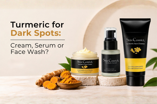 Turmeric for Dark Spots: Cream, Serum or Face Wash?