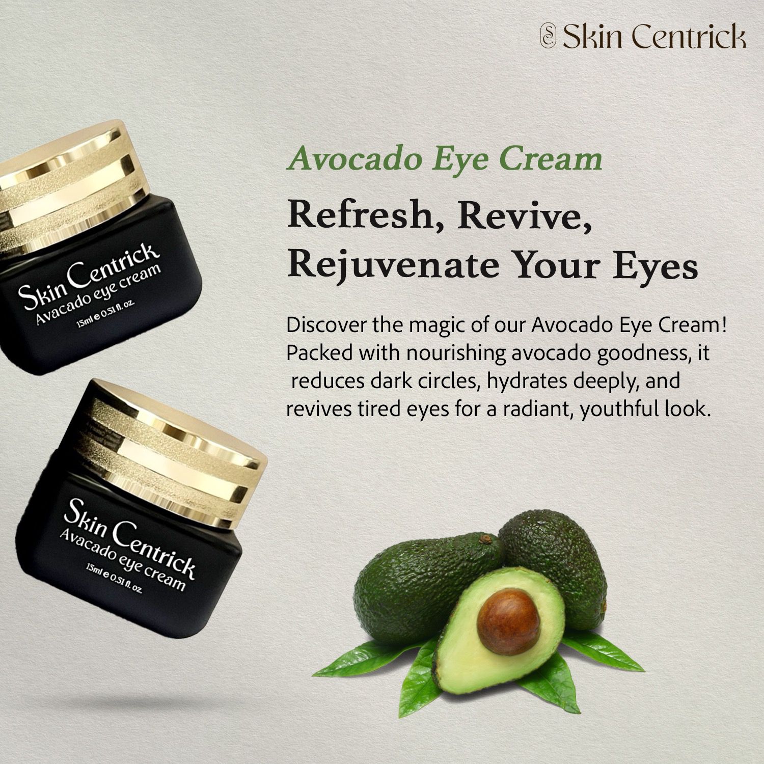 Skin Centrick Avocado Eye Treatment Cream image 3