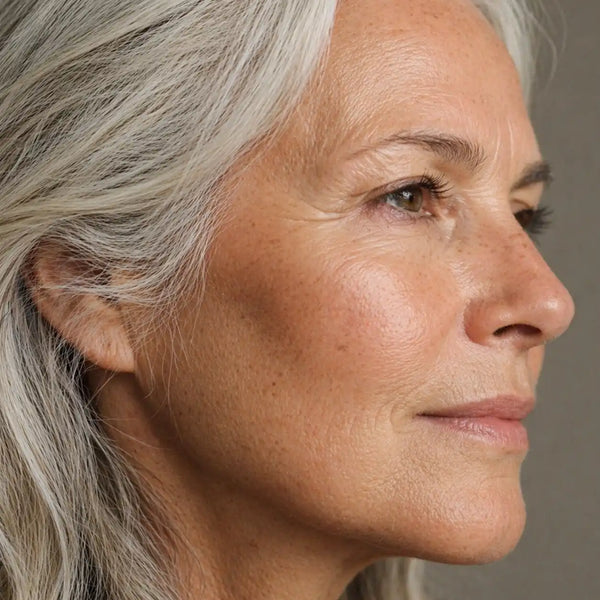 Signs of aging skin image