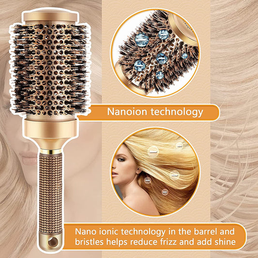 Wet Bristle Round Hair Brush